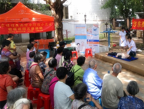 普及消防急救知识，同心共建平安濂泉